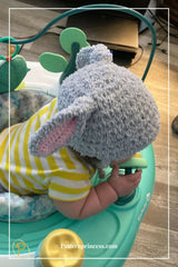 Hat Pattern with Bunny Ears (Crochet) thumbnail