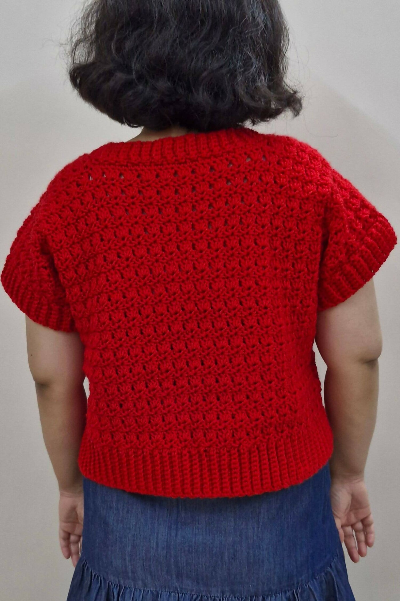 Red Roses Top (Crochet) – Lion Brand Yarn