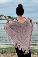 Knit poncho thumbnail