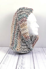 Turtleneck Hoodie (Crochet) thumbnail