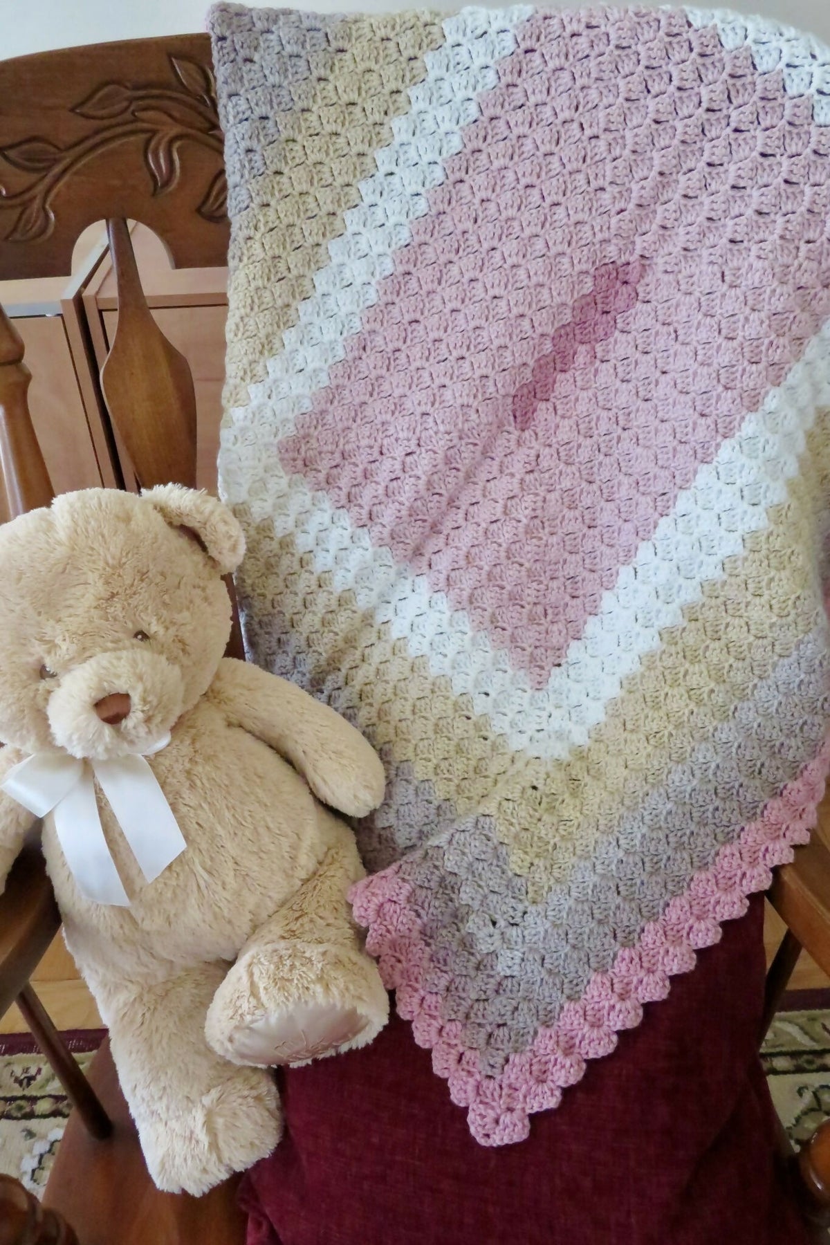 Nap Time Mandala Baby Blanket (Crochet) – Lion Brand Yarn