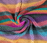Crochet Blanket Close Up View  thumbnail