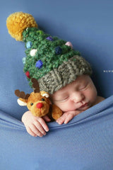Christmas Tree Hat (Knit) thumbnail