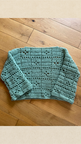 Crochet Sweater On The Floor thumbnail