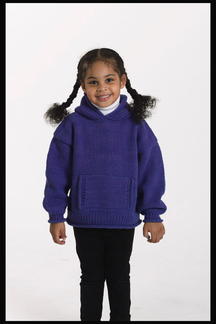 Child's Hooded Sweater (Knit) - Version 3
