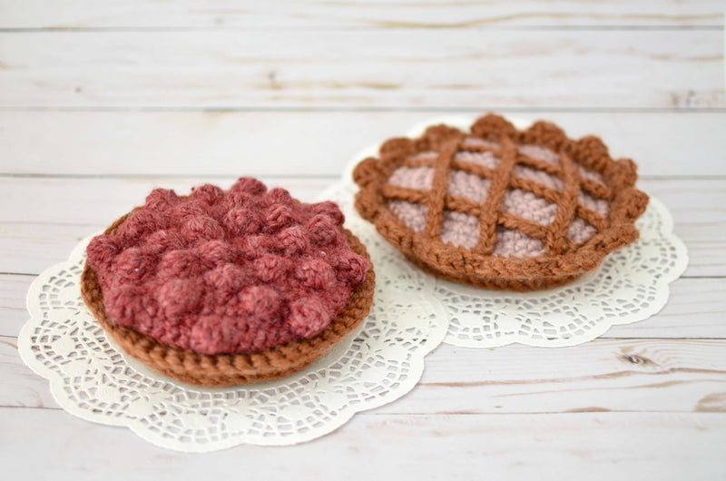 Fruit Pies (Crochet)