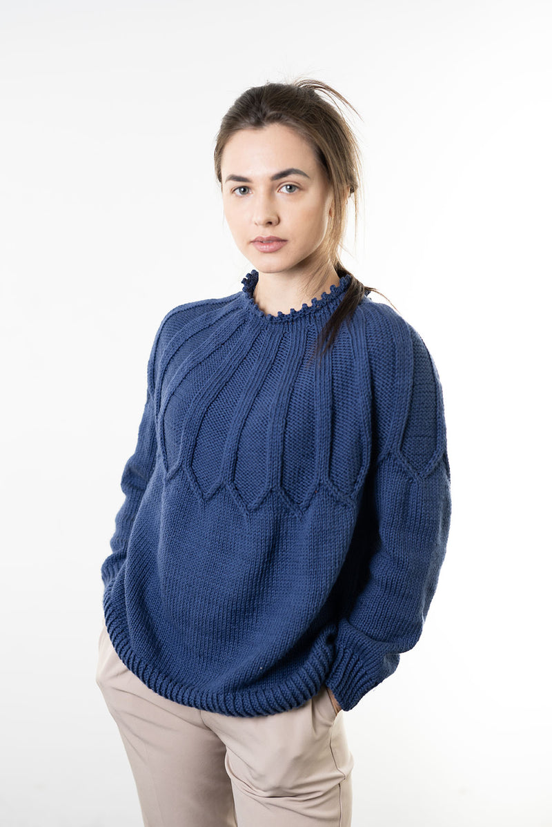 Tinton Top Down Sweater (Knit)