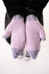 Two Color Mittens (Knit) thumbnail