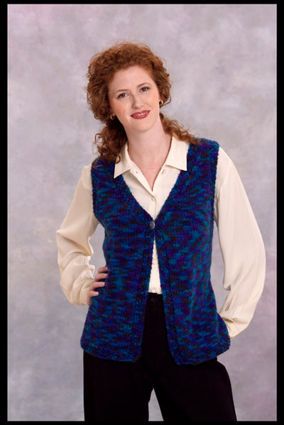 Vest In-a-Jiffy (Knit) – Lion Brand Yarn