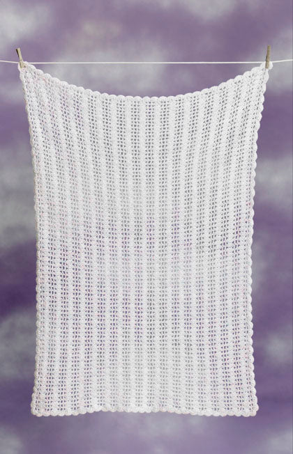 Lacy Baby Blanket Pattern (Crochet)