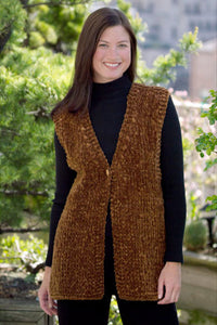 Simple Luxury Vest Knit – Lion Brand Yarn