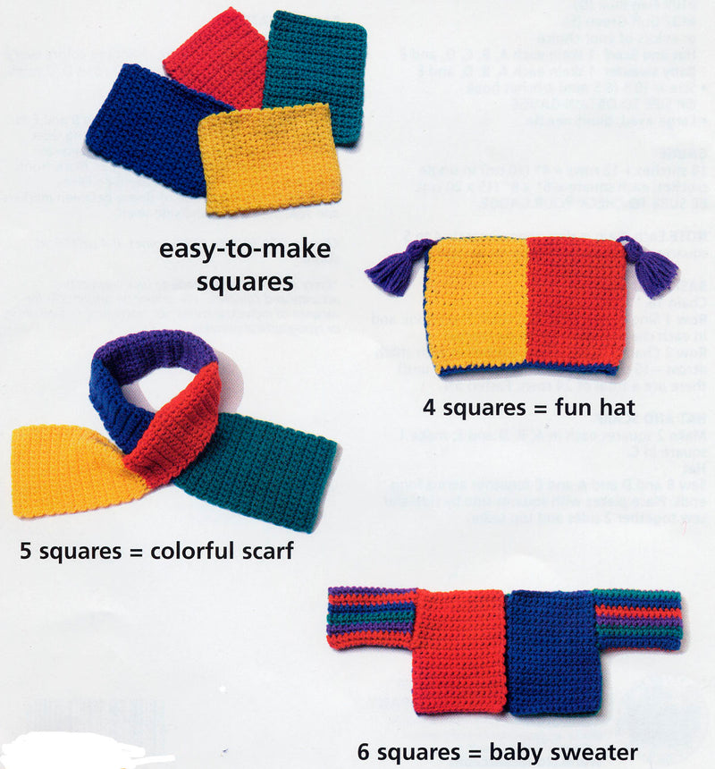 Squares Pattern (Crochet)