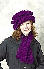 Ripple Scarf & Hat (Crochet)