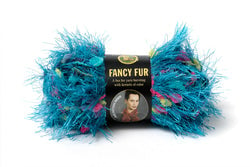 Lion Brand Fancy Fur Yarn-Sunrise