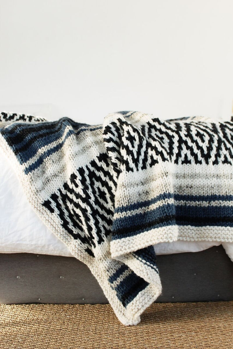 Knit Kit - Mexican Blanket