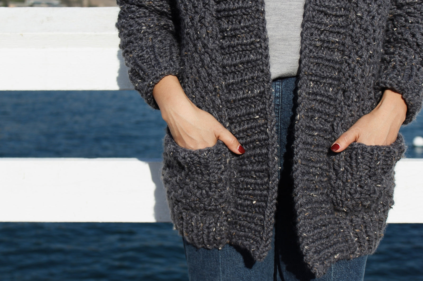 Knit Kit - Cliffside Cardigan – Lion Brand Yarn