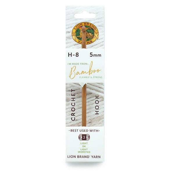 Lion Brand® Bamboo Crochet Hooks (Sizes G to N) Lion Brand Yarn
