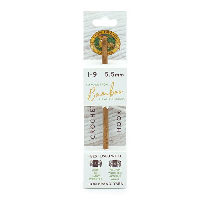 Lion Brand® Bamboo Crochet Hooks (Sizes G to N)