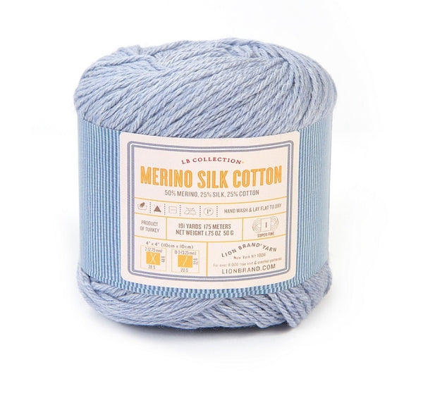 LB Collection® Merino Silk Cotton Yarn - Discontinued – Lion Brand Yarn
