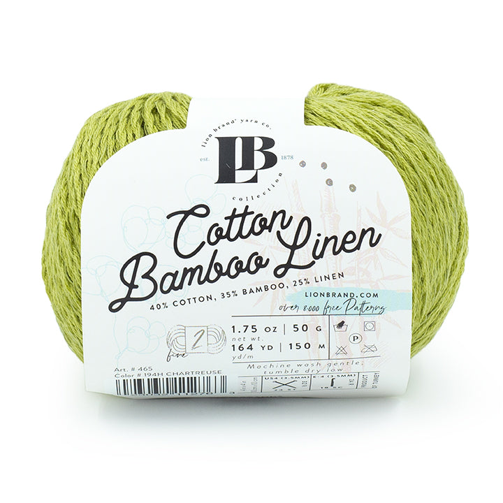 LB Collection® Cotton Bamboo Linen Yarn