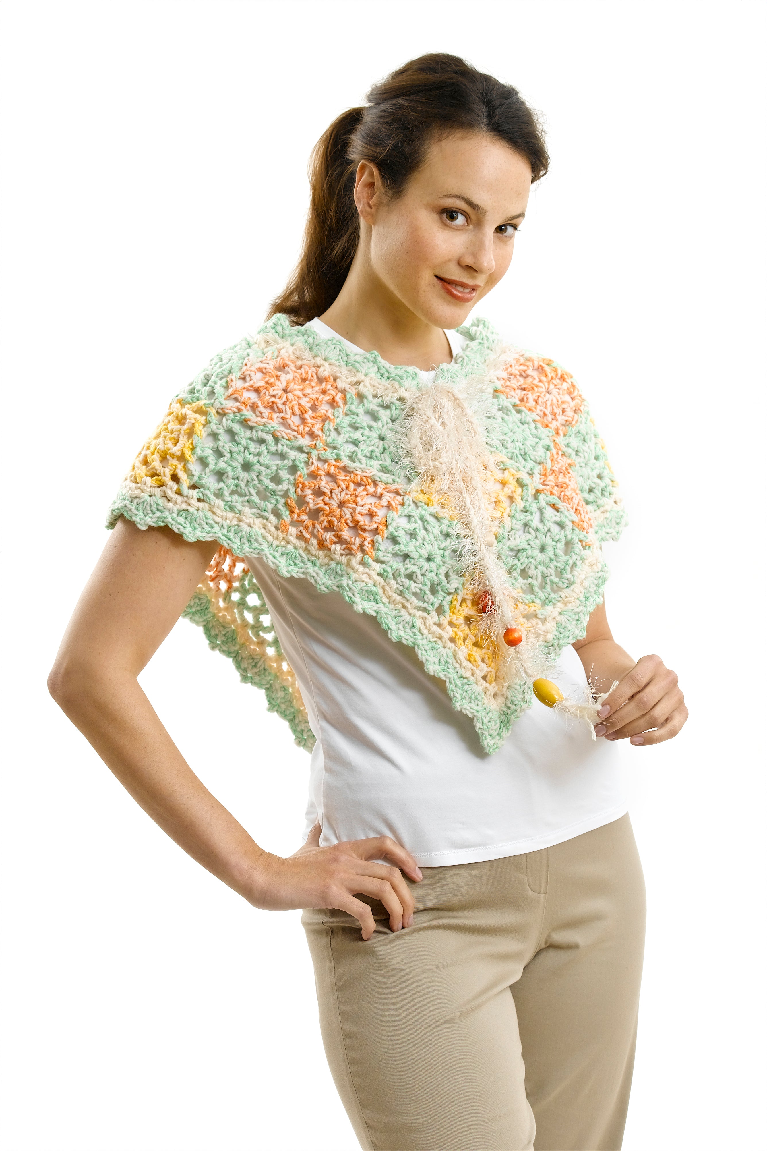 Ponchette Pattern (Crochet) - Version 1 – Lion Brand Yarn