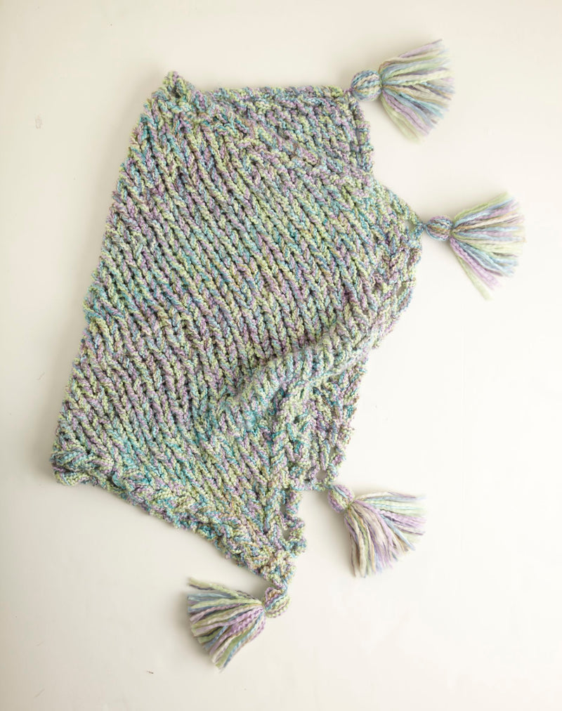 4 Hour Bias Baby Afghan Pattern (Knit)