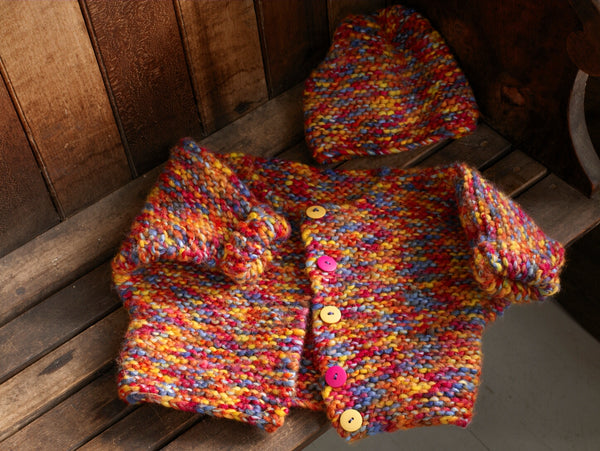 Playground Cardigan (Knit) - Version 2 – Lion Brand Yarn