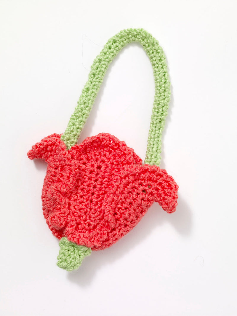 Child's Tulip Purse Pattern (Crochet)