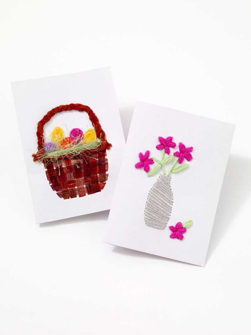 Spring Greeting Cards Pattern (Knit)