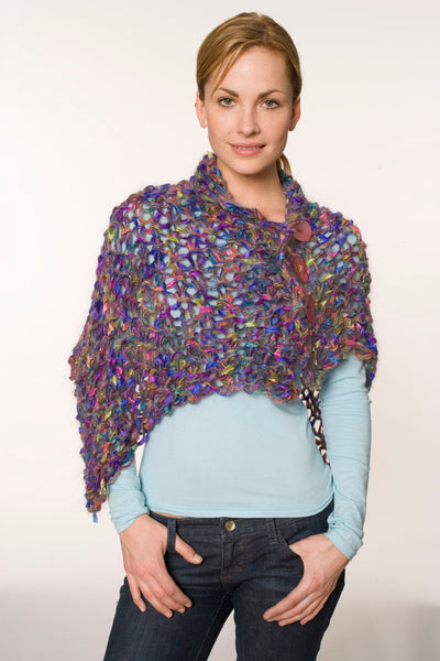 Buttoned up Wrap Pattern (Knit) – Lion Brand Yarn
