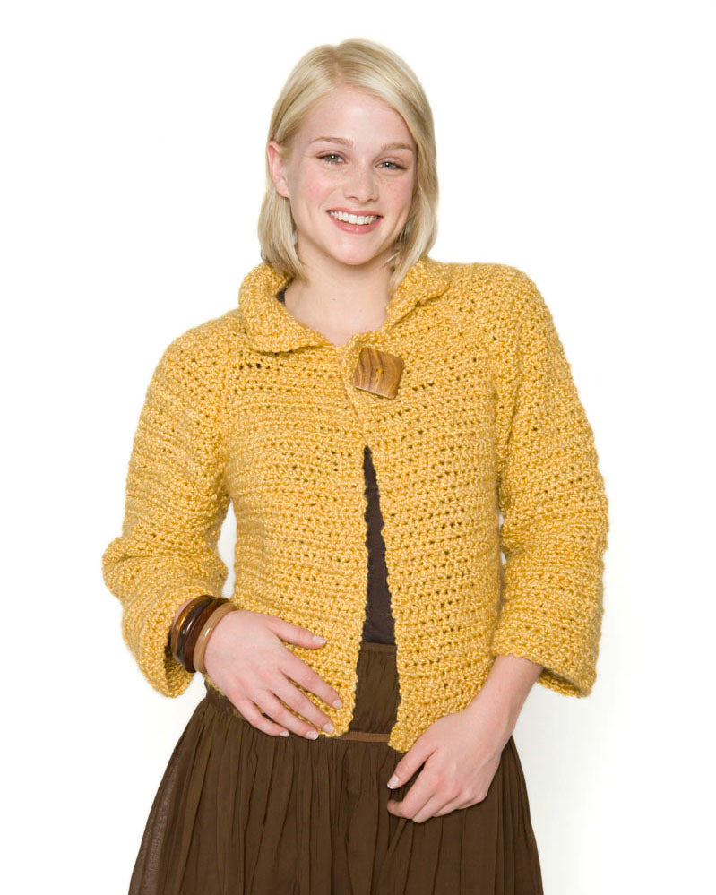 Matinee Swing Jacket (Crochet) - Version 1