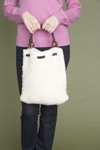 Puffy Drawstring Bag (Knit)