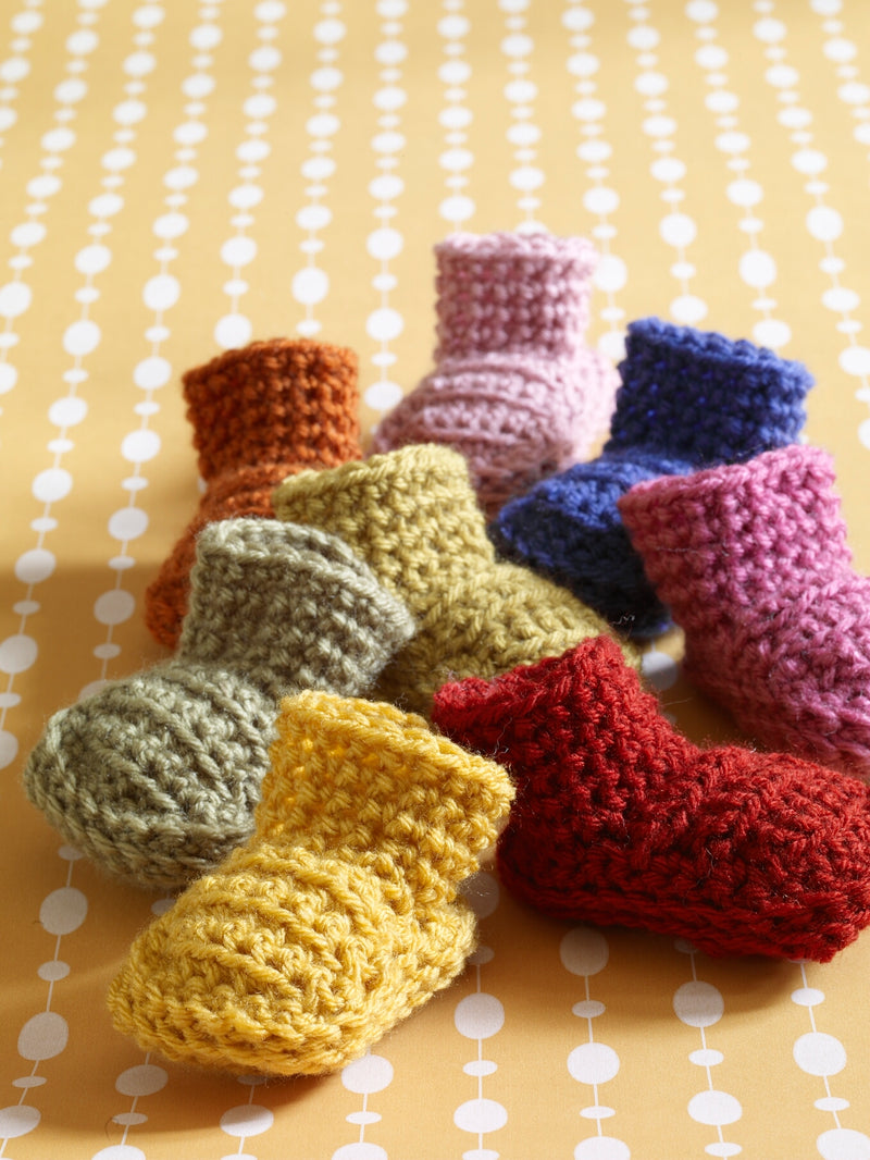 Easy Booties (Crochet) - Version 2