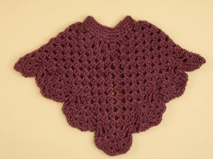 Child 'Coming Home' Poncho (Crochet)