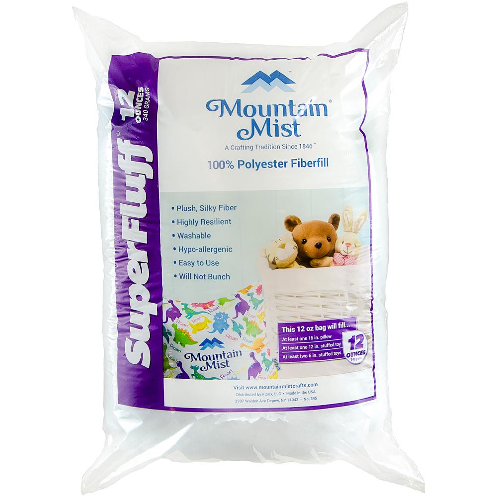 Mountain Mist SuperFluff Polyester Fiberfill 12 oz Bag – Lion Brand Yarn