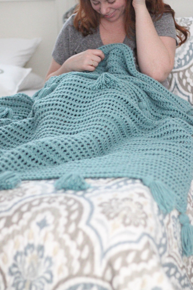Crochet Kit - Sea Breeze Blanket