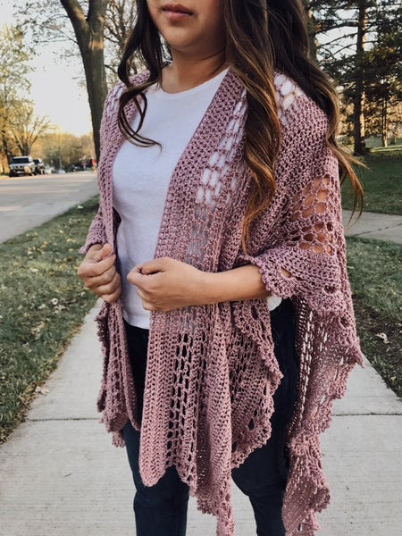 Crochet Kit - Lace Summer Wrap – Lion Brand Yarn