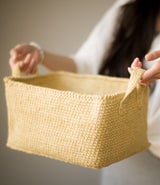 Crochet Kit - Rustic Tweed Basket