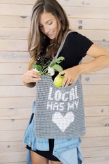Crochet Kit - Local Has My Heart Bag thumbnail