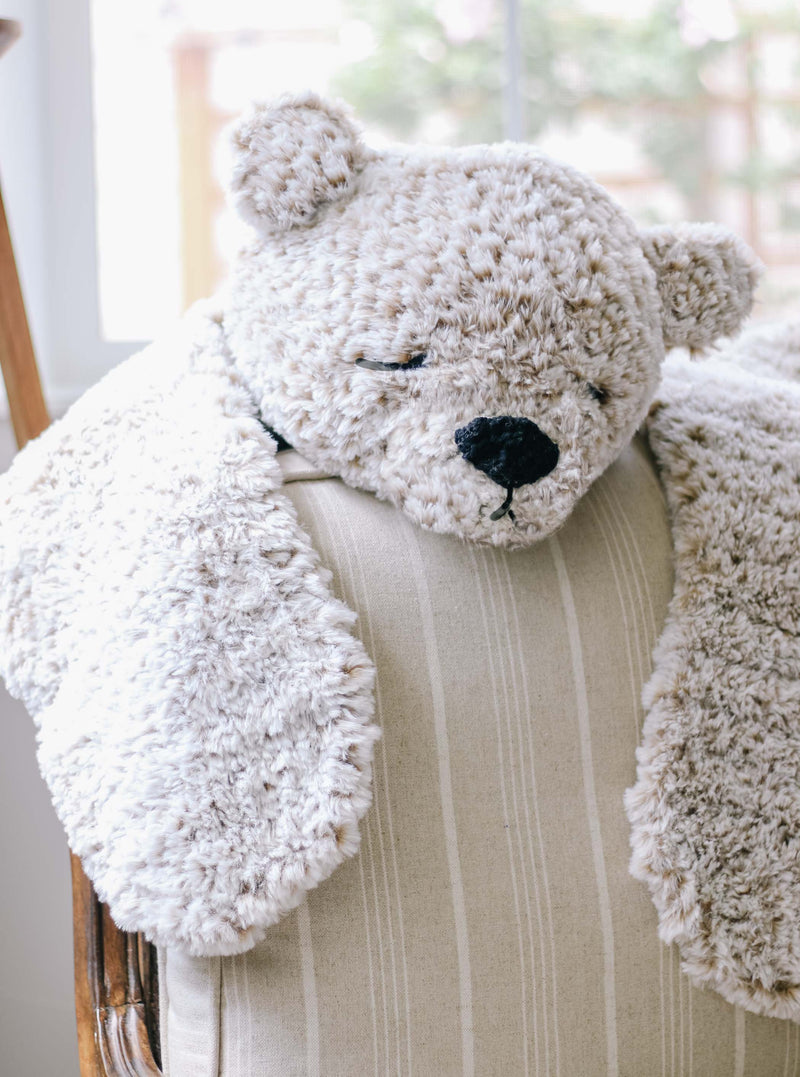 Crochet Kit - Hibernation Bear Rug Blanket