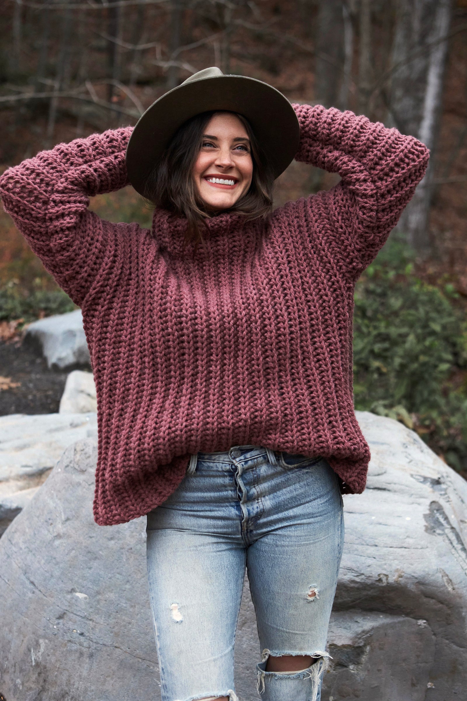 Crochet Kit - Shelter Pullover – Lion Brand Yarn