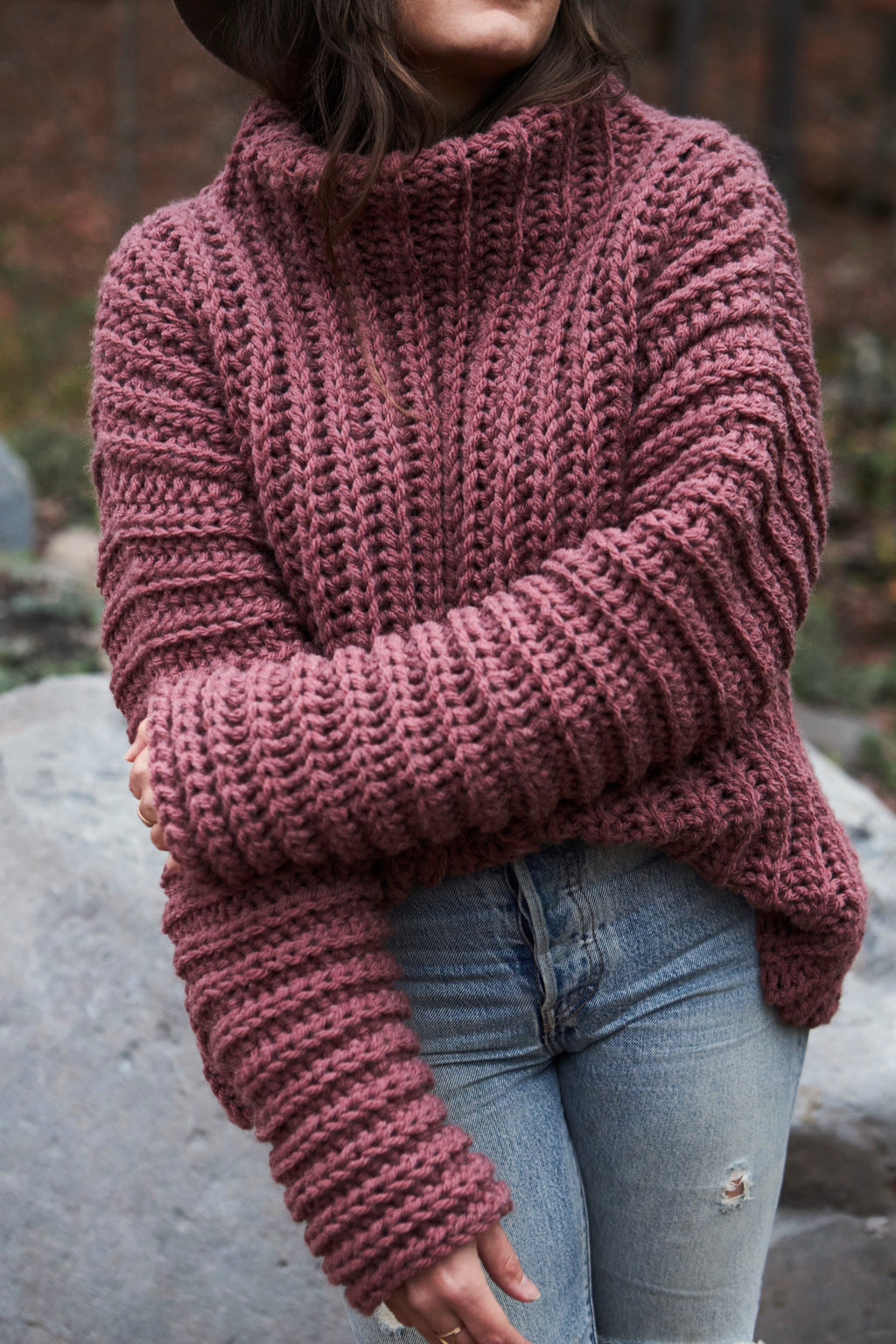 Pattern: The Basic Chunky Slouch - Evelyn And Peter Crochet