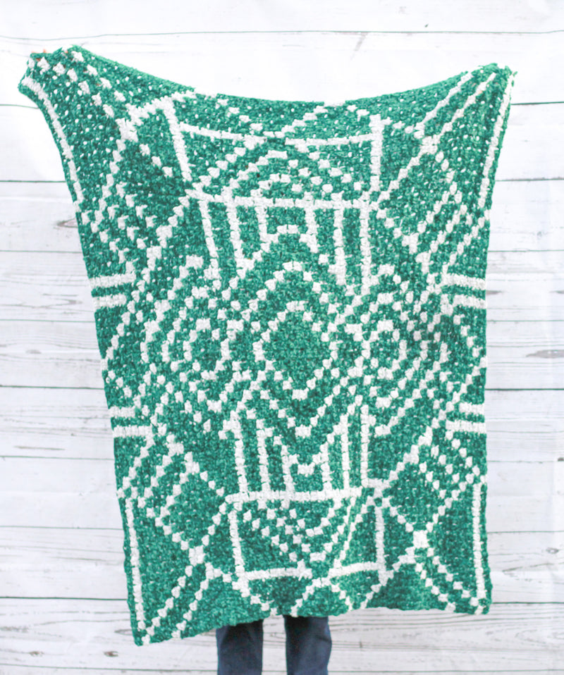 Crochet Kit - Roaring 20s C2C Blanket