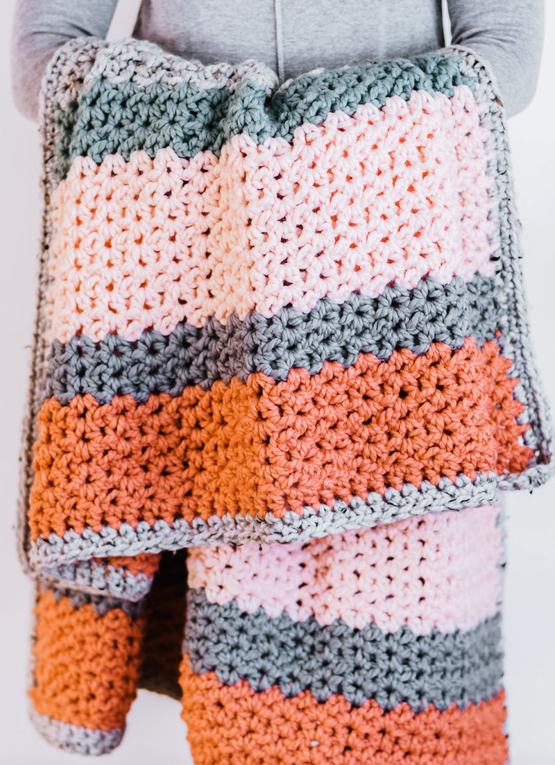 Crochet Kit - Sherbet Afghan