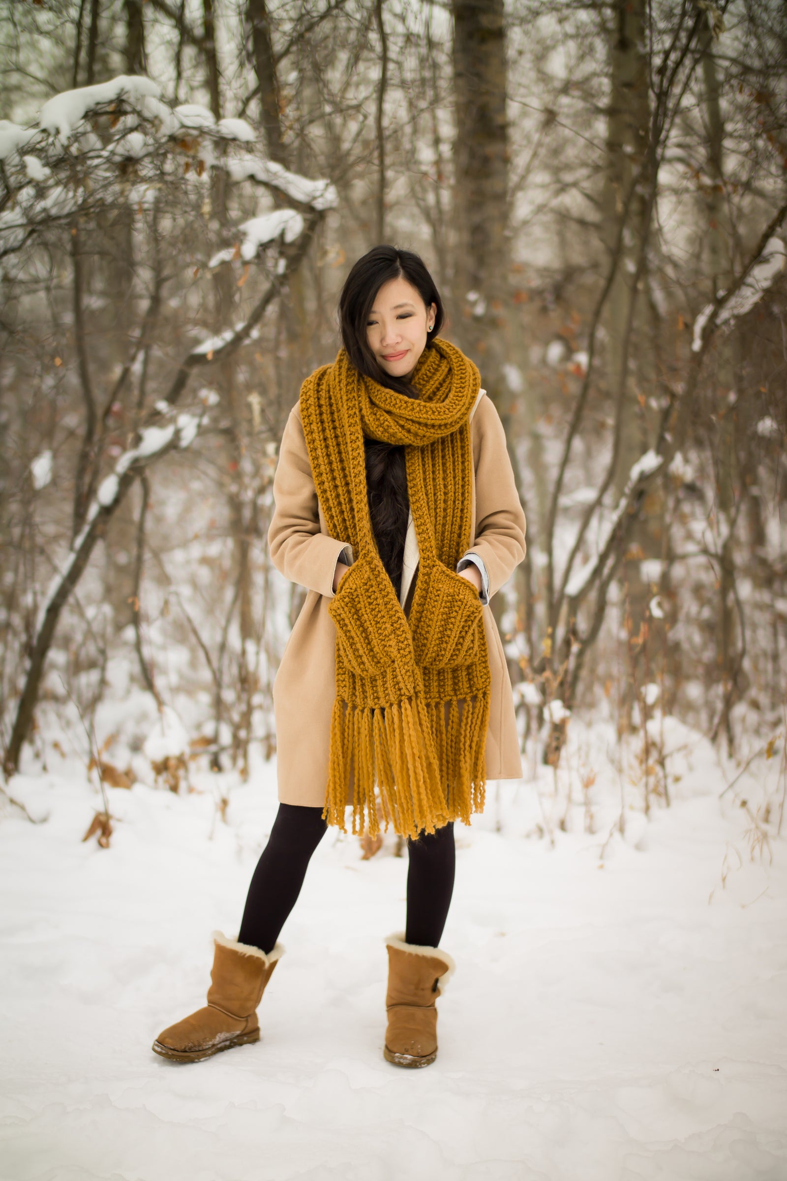 Knit Kit - Arbor Scarf – Lion Brand Yarn