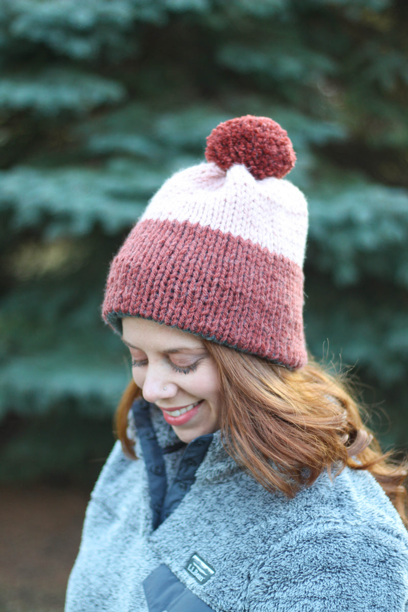 Knit Kit -  Double Dipped Beanie