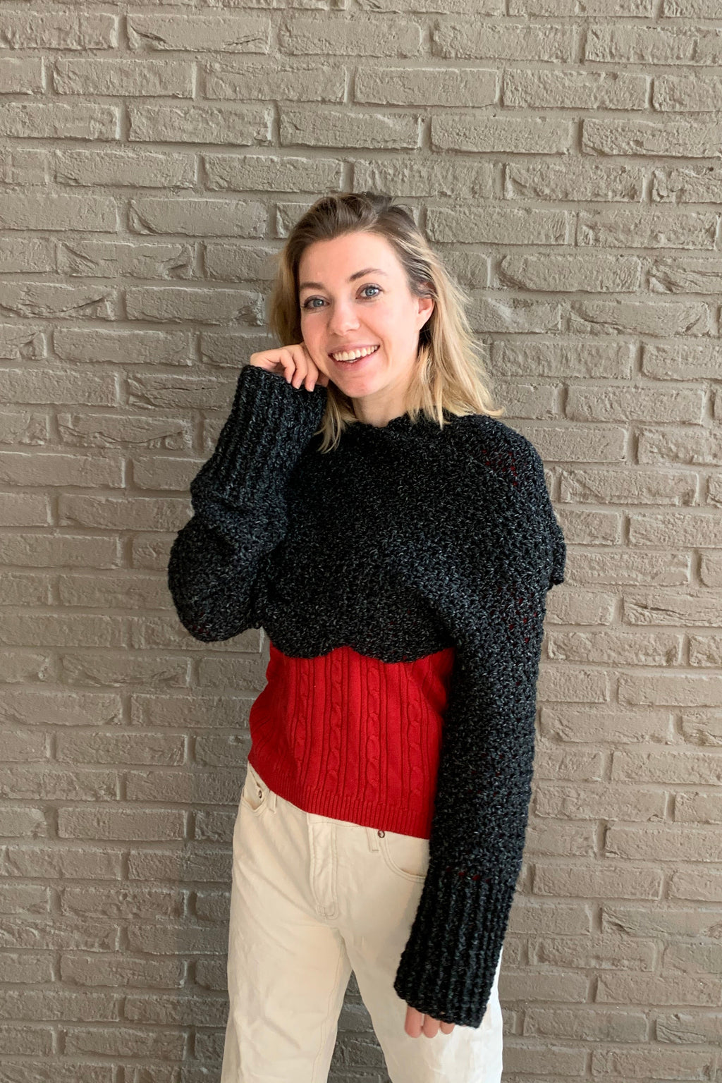 sleeve scarf crochet pattern