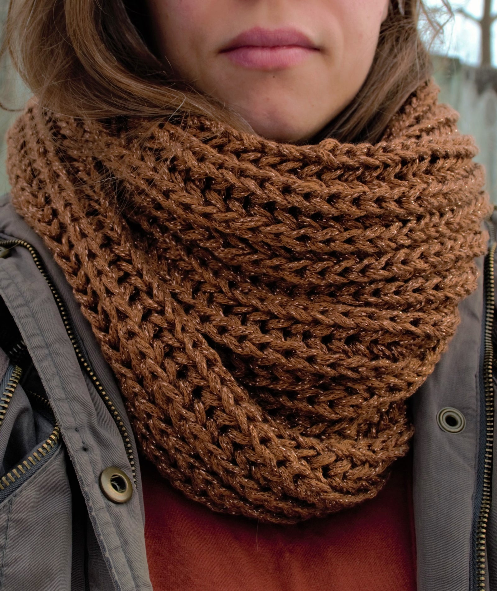 Knit Kit - Sequoia Scarf – Lion Brand Yarn