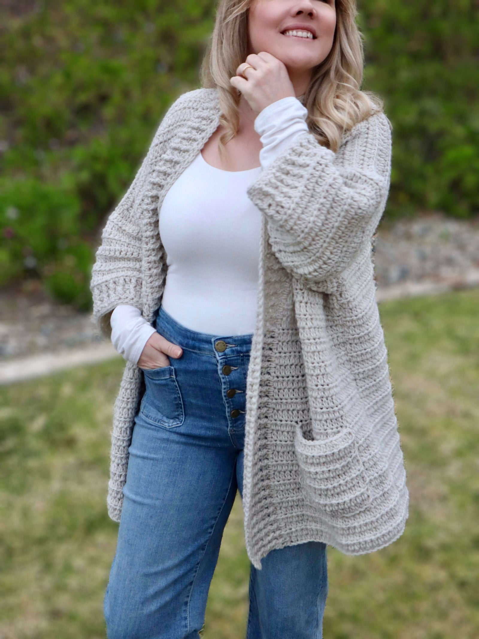 Crochet Kit - Amesbury Cardigan – Lion Brand Yarn
