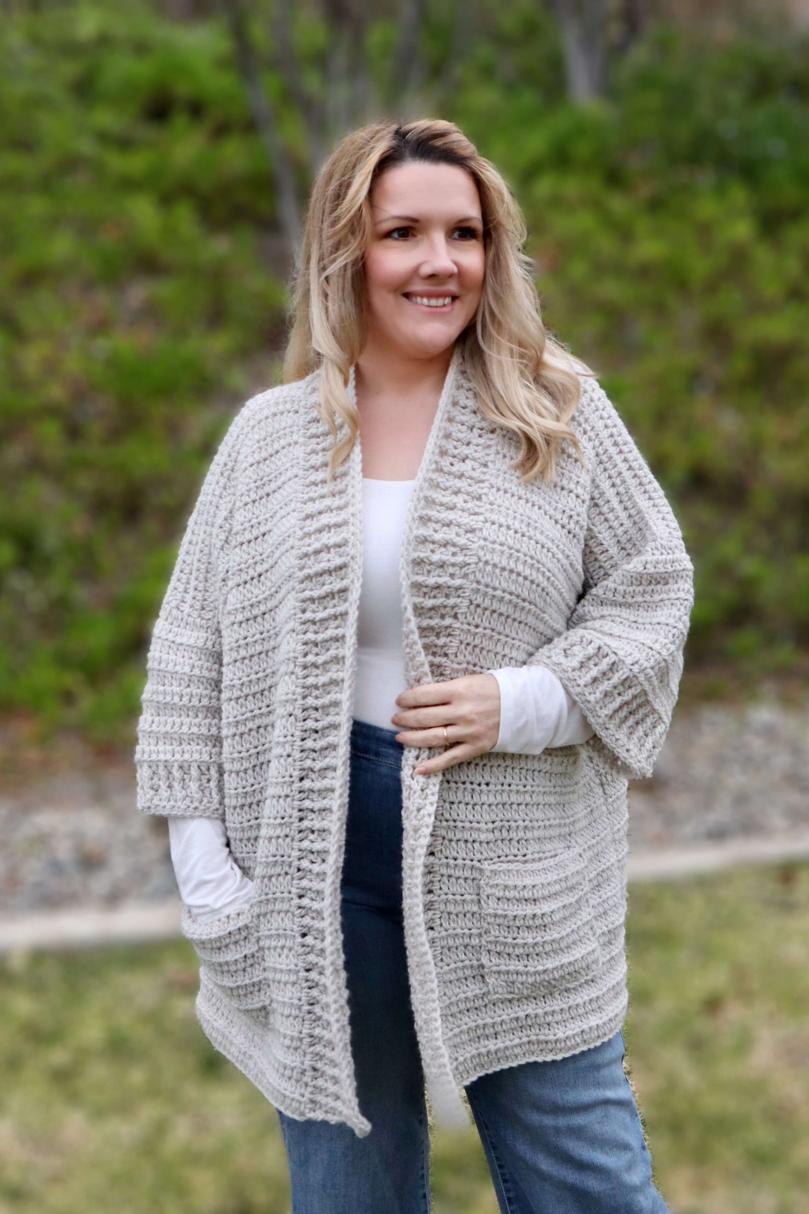 Crochet Kit - Amesbury Cardigan – Lion Brand Yarn